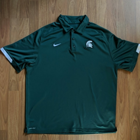 Nike Other - Michigan State University Nike Dri-Fit Polo